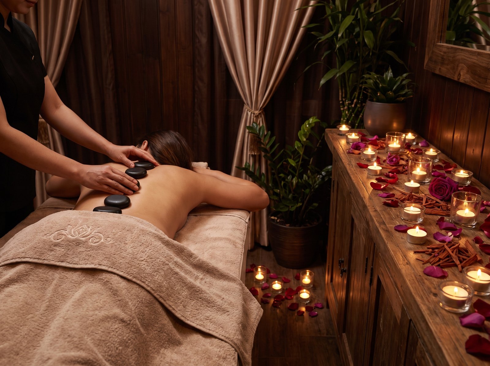 Hot Stone Massage Dubai